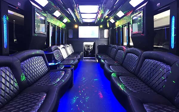 party bus tinted windows